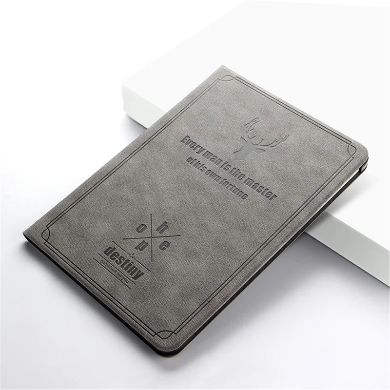 For iPad Pro 11 (2020) / (2021) / (2022) Stand Tablet Case PU Leather Anti-drop Tablet Cover - Grey