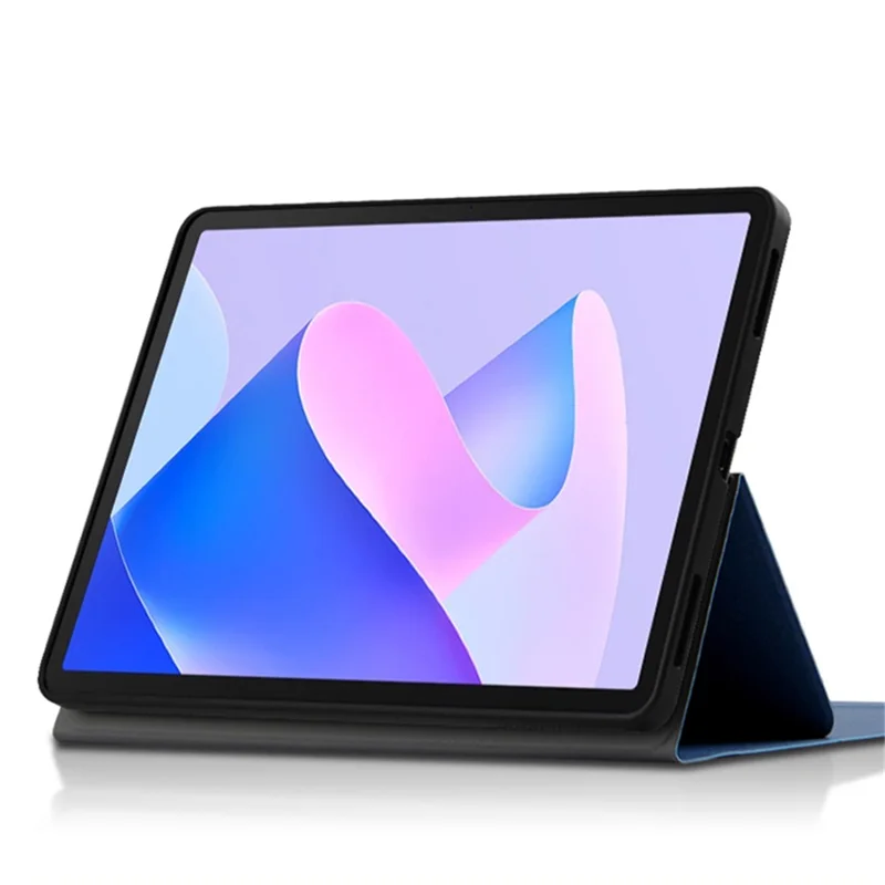 JIUYU para Huawei MatePad 11 (2023) Teclado desmontable con conector Bluetooth y carcasa de cuero con soporte - Azul