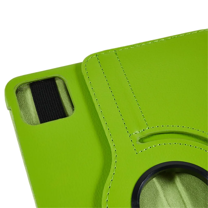 Para Xiaomi Pad 6 / 6 Pro Protective Case PU Leather Tablet Case 360-Degree Rotating Stand Cover - Verde
