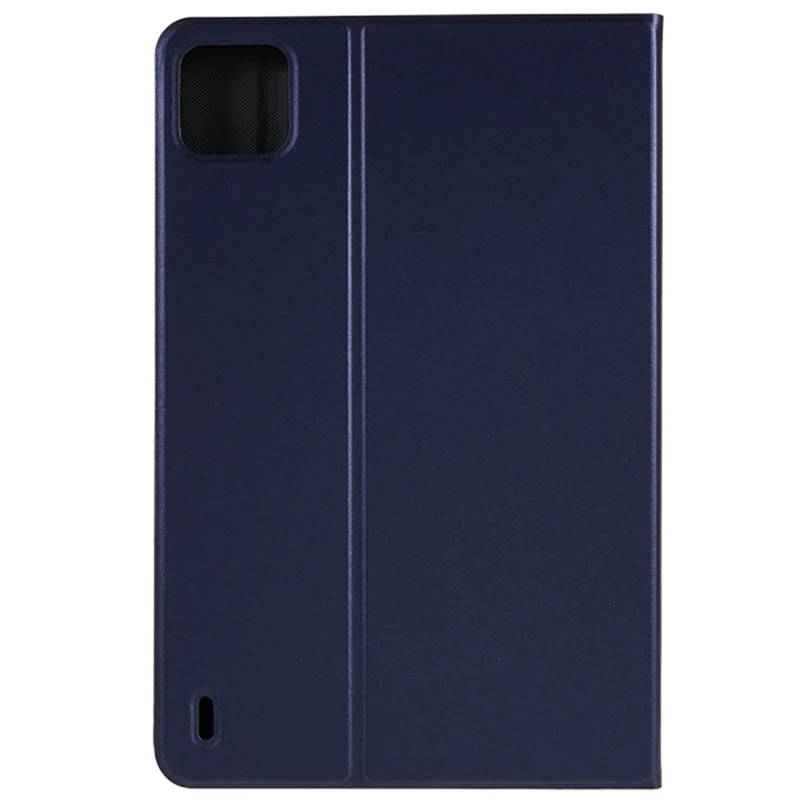 For Xiaomi Pad 6 PU Leather Drop-proof Tablet Case Folding Stand Protective Cover - Blue