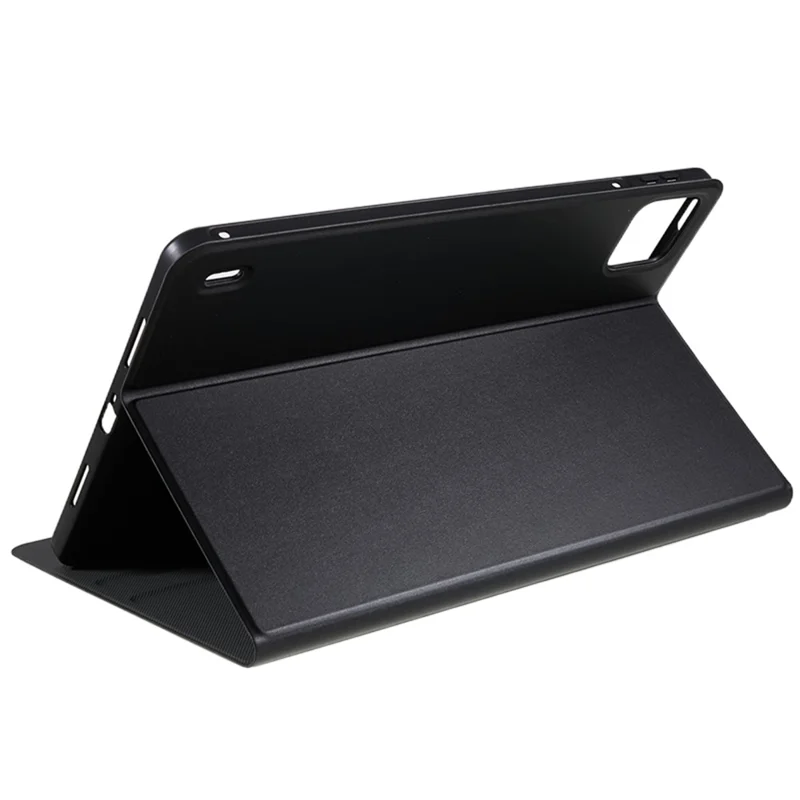 Til Xiaomi Pad 6 PU-læder tabletbeskytning mod fald med foldbar stående beskyttelsesdæksel - Sort