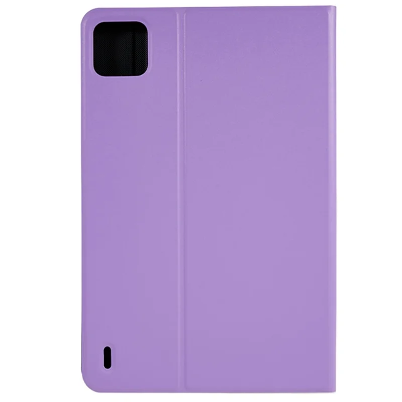 For Xiaomi Pad 6 PU Leather Drop-proof Tablet Case Folding Stand Protective Cover - Purple