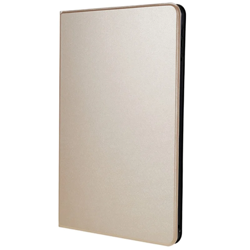 For Xiaomi Pad 6 PU Leather Drop-proof Tablet Case Folding Stand Protective Cover - Gold
