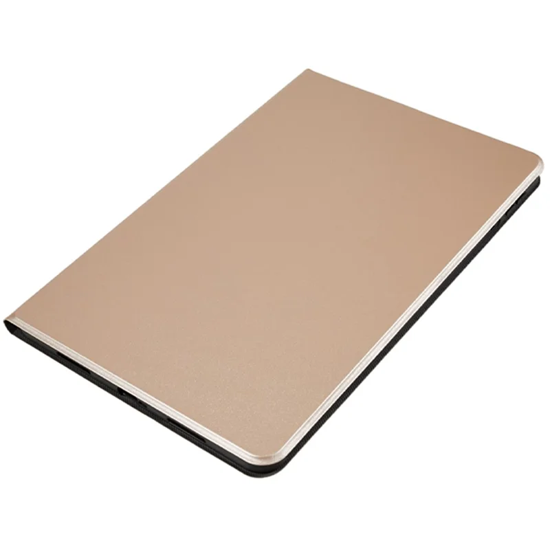 For Xiaomi Pad 6 PU Leather Drop-proof Tablet Case Folding Stand Protective Cover - Gold