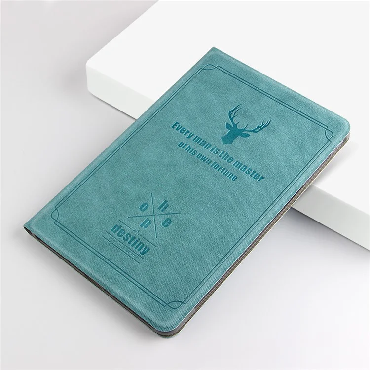 For Honor Pad V8 Deer Pattern Tablet Case PU Leather + PC Stand Cover - Grün