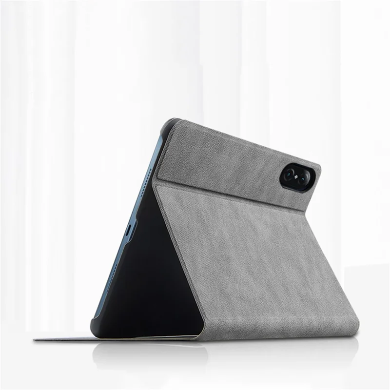 For Honor Pad V8 Deer Pattern Tablet Case PU Leather + PC Stand Cover - Grey