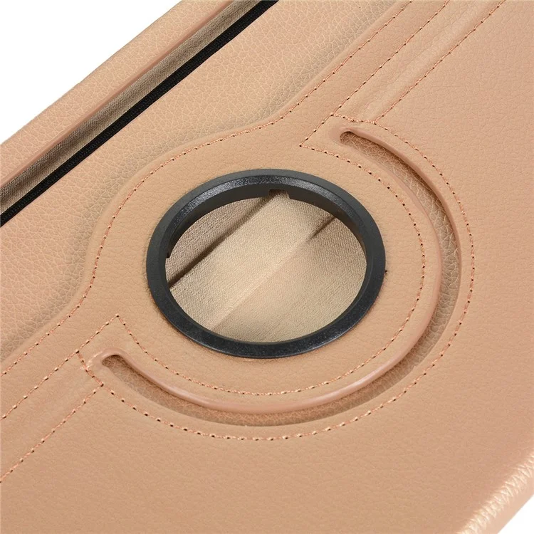 For Samsung Galaxy Tab S10 Ultra / S9 Ultra / S8 Ultra PU Leather Tablet Case 360-Degree Rotating Stand Protective Cover - Dark Blue