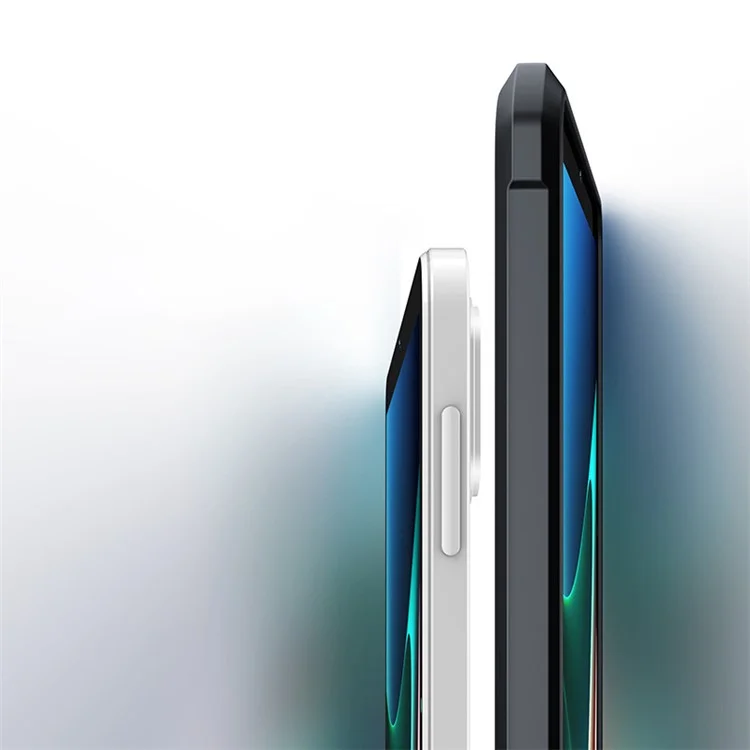XUNDD Para Xiaomi Pad 6 Pro / Pad 6 Funda Protectora para Tableta Transparente Acrílico+TPU Slim Cover - Negro