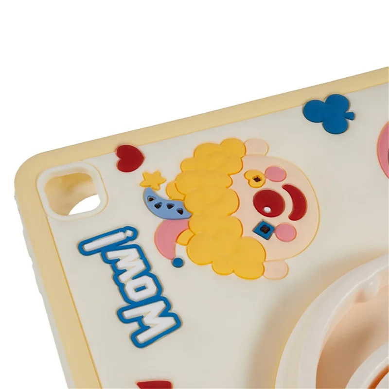 Tablet Case for iPad Air (2013) / Air 2 / iPad 9.7-inch (2017) / (2018) Rotary Kickstand Happy Clown PC+Silicone Cover