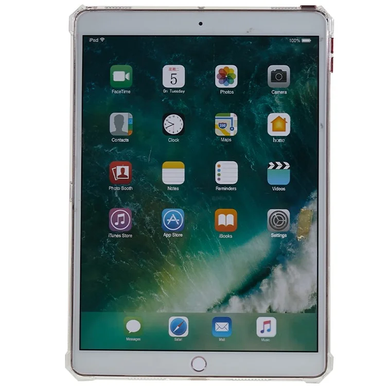 For iPad Air 10.5 inch (2019) / Pro 10.5-inch (2017) Anti-drop Tablet Case Airbag Down Jacket Design Clear TPU Cover