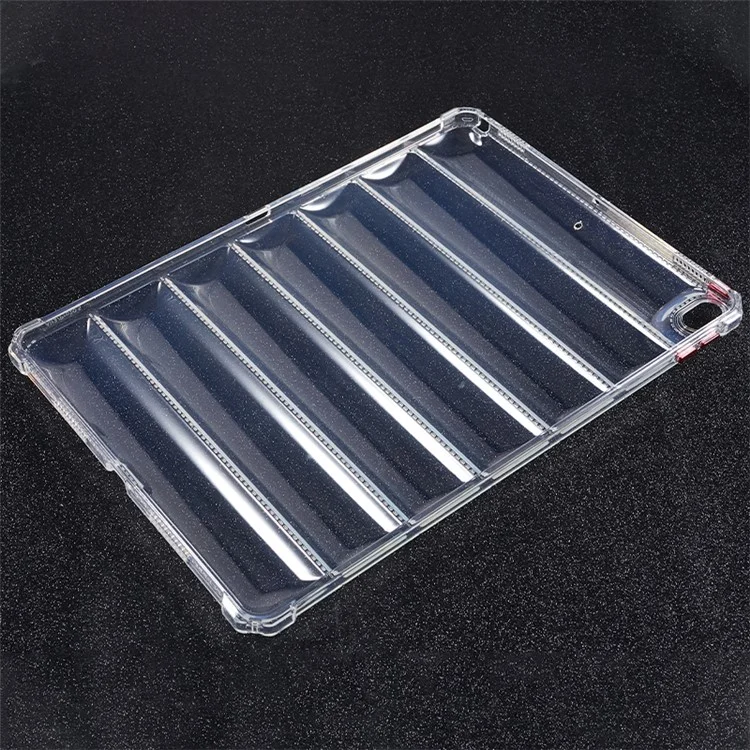 For iPad Air 10.5 inch (2019) / Pro 10.5-inch (2017) Anti-drop Tablet Case Airbag Down Jacket Design Clear TPU Cover