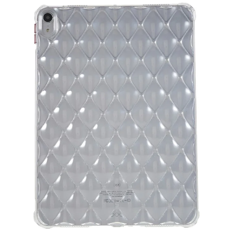 Для iPad Air (2022) / (2020) Airbag Diamond Texture TPU Cover Anti-drop Clear Tablet Case