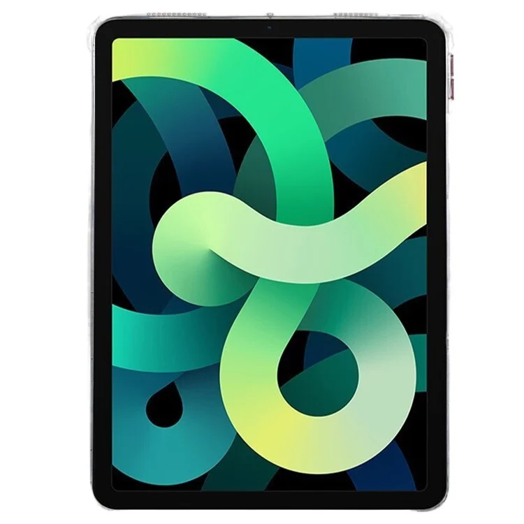 Для iPad Air (2022) / (2020) Airbag Diamond Texture TPU Cover Anti-drop Clear Tablet Case
