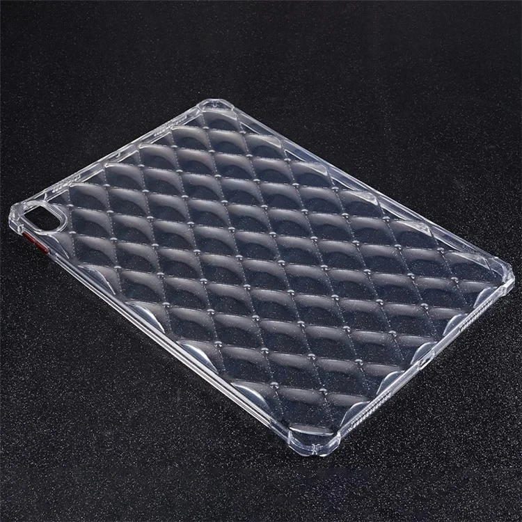 Для iPad Air (2022) / (2020) Airbag Diamond Texture TPU Cover Anti-drop Clear Tablet Case
