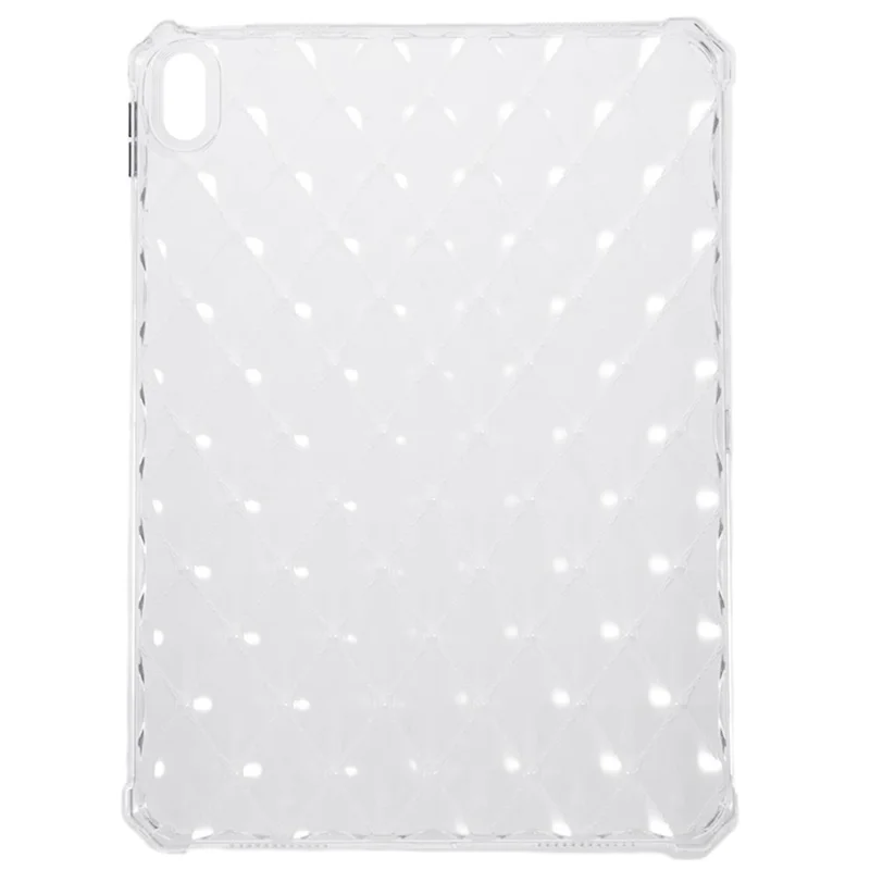 Per iPad 10.9 (2022) Airbag Diamond Texture Tablet Anti-drop Cover Soft TPU Clear Back Case