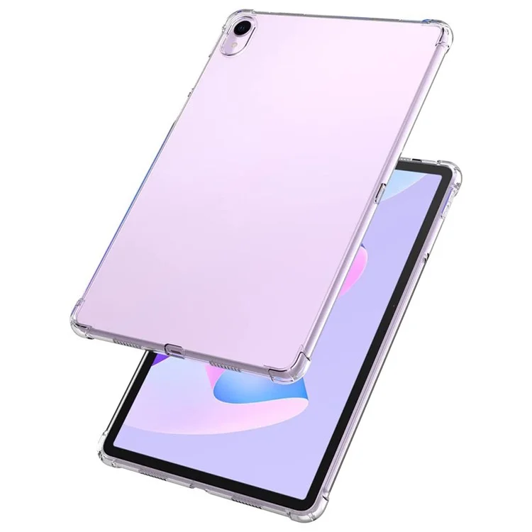 Para Huawei MatePad 11 (2023) Funda Antideslizante Reforzada Esquinas Funda Suave de TPU Transparente
