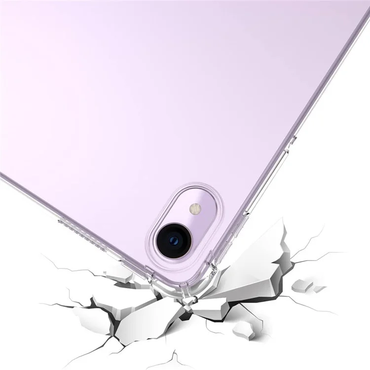 Para Huawei MatePad 11 (2023) Funda Antideslizante Reforzada Esquinas Funda Suave de TPU Transparente