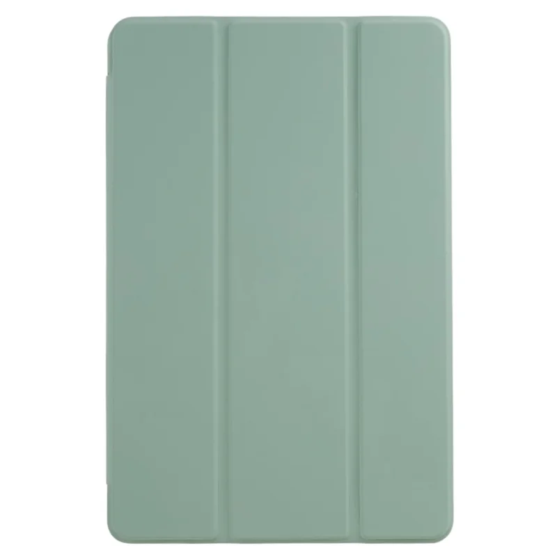Für Xiaomi Pad 6 / Pad 6 Pro Tri-fold Stand Tablet Case PU Leder Wabenmuster Automatisches Aufwachen / Schlafendes Smart Cover - Hellgrün