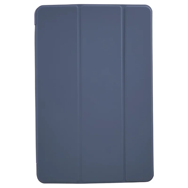 For Xiaomi Pad 6 / Pad 6 Pro Tri-fold Stand Tablet Case PU Leather Honeycomb Texture Auto Wake / Sleep Smart Cover - Purple