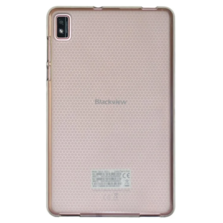 Для Blackview Tab 6 Matte TPU Tablet Case Honeycomb Design Back Protector Cover