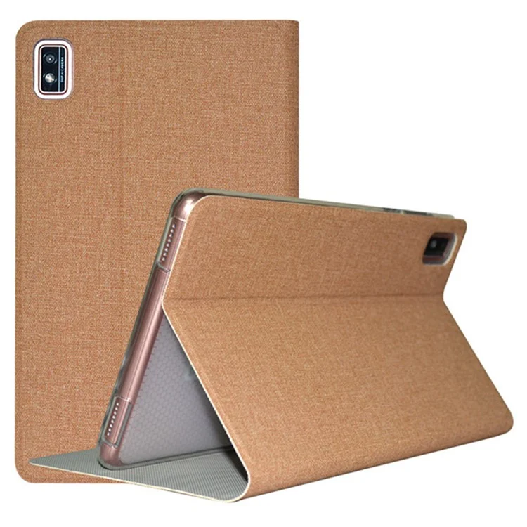 Para Blackview Tab 6 PU Leather Tablet Case Folding Stand Shockproof Business Cover - Ouro