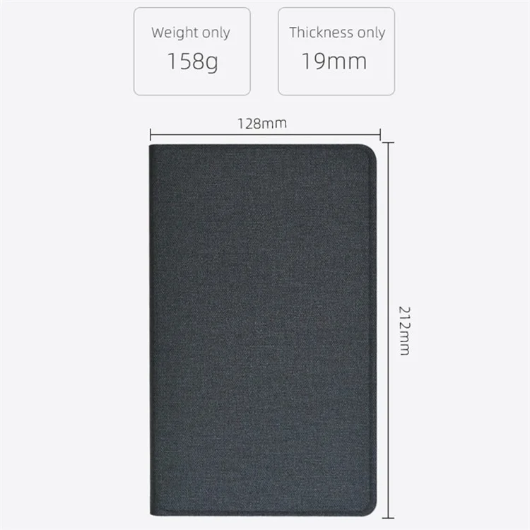 Para Blackview Tab 6 PU Leather Tablet Case Folding Stand Shockproof Business Cover - Ouro