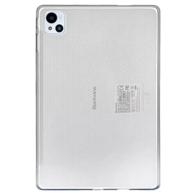 Matte Tablet TPU Case for Blackview Tab 13 , Anti-fingerprint Protective Tablet Cover - Transparent