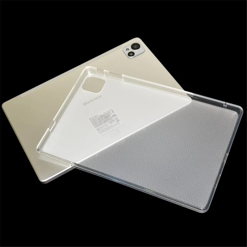 Matte Tablet TPU Case for Blackview Tab 13 , Anti-fingerprint Protective Tablet Cover - Transparent