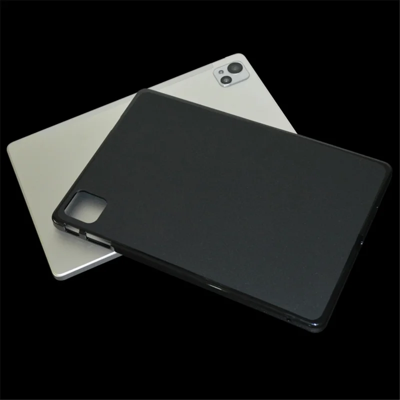 Matte Tablet TPU Case for Blackview Tab 13 , Anti-fingerprint Protective Tablet Cover - Black