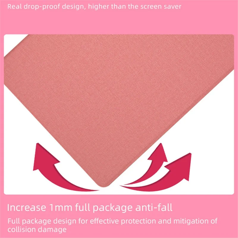 For Blackview Tab 12 Business PU Leather Tablet Cover Shockproof Stand Folio Case - Black
