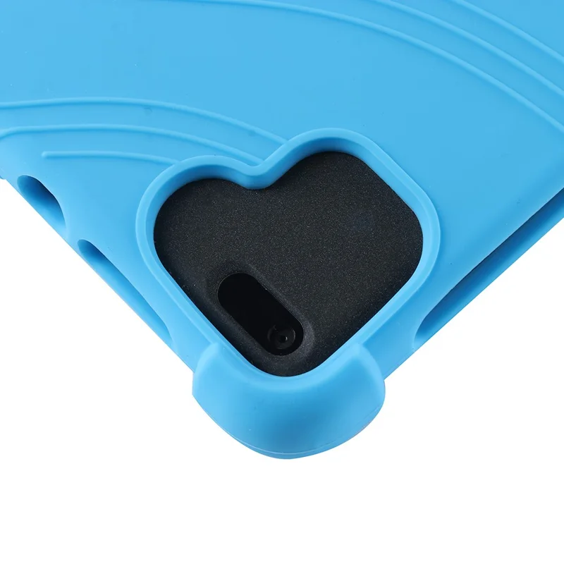 Tablet Case for Blackview Tab 6 Drop Resistant Silicone+PC Protective Cover with Kickstand - Green