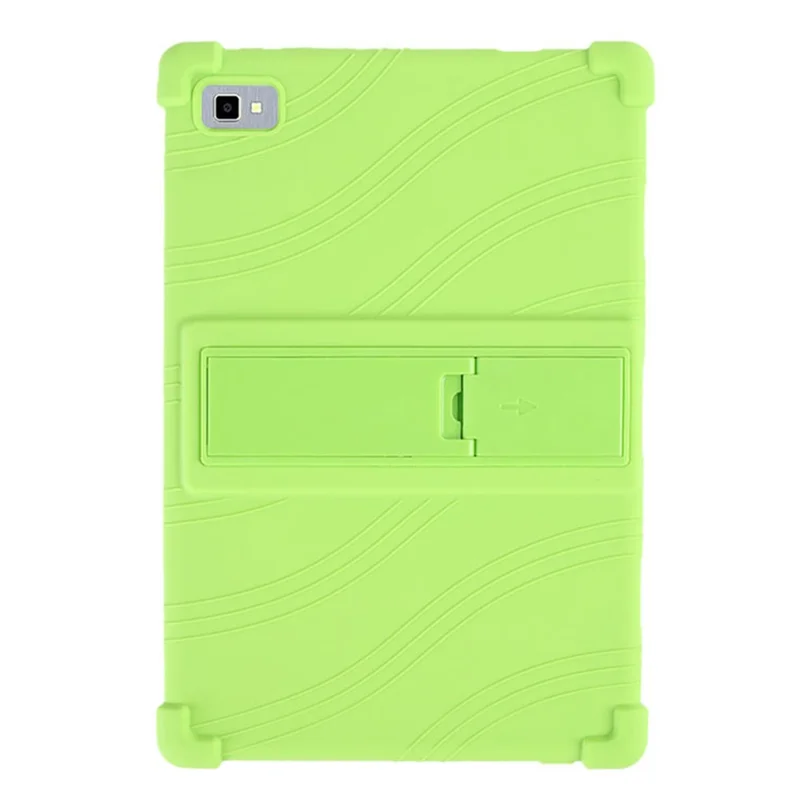 Tablet Case for Blackview Tab 8E 10.1" Silicone+PC Drop Resistant Protective Cover with Kickstand - Green