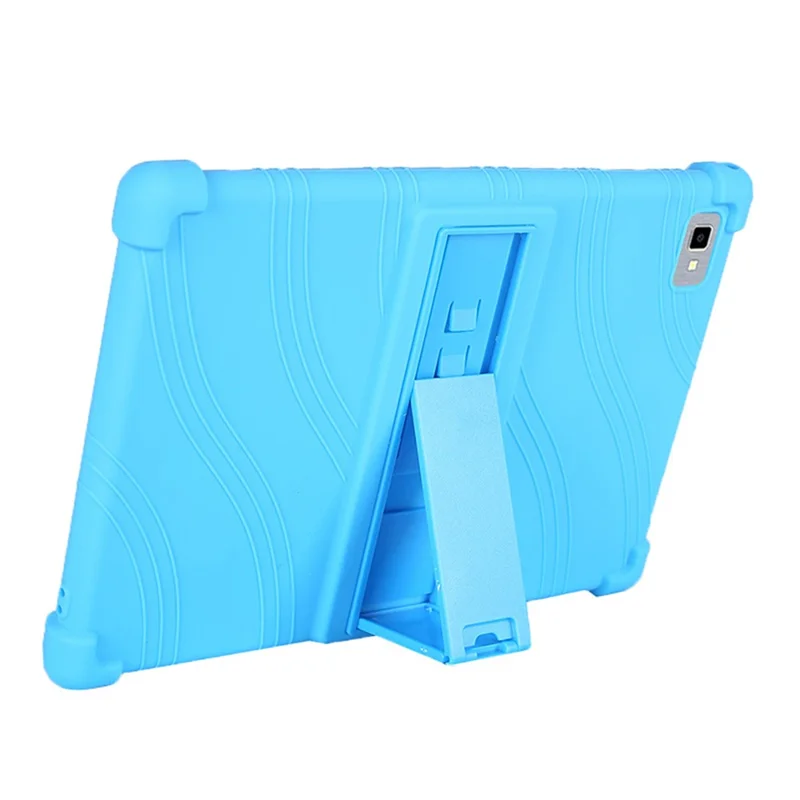 Tablet Case for Blackview Tab 8E 10.1" Silicone+PC Drop Resistant Protective Cover with Kickstand - Green