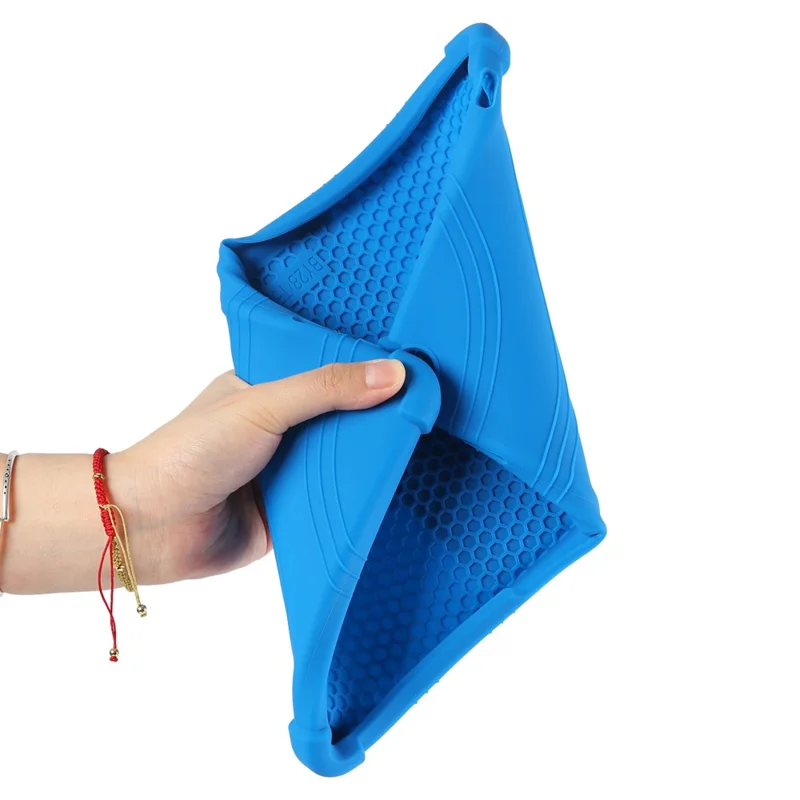 Per Blackview Tab 16 Resistente ai Graffi Custodia per Tablet Silicone+PC Copertura Protettiva con Supporto - Viola