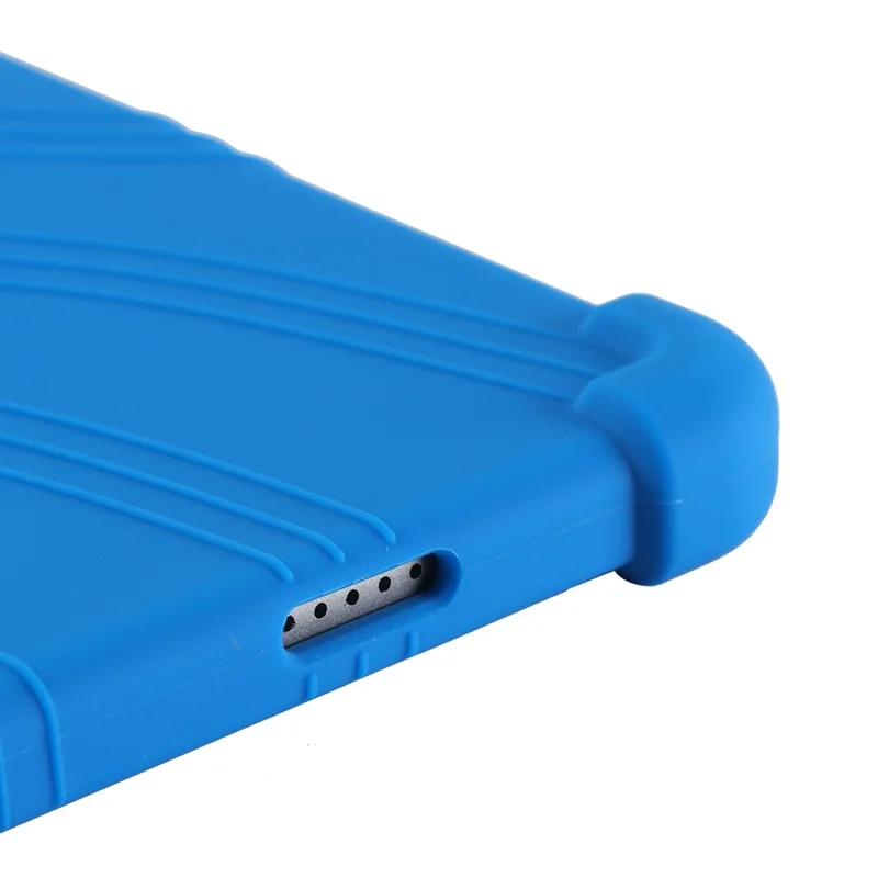 Per Blackview Tab 16 Resistente ai Graffi Custodia per Tablet Silicone+PC Copertura Protettiva con Supporto - Viola