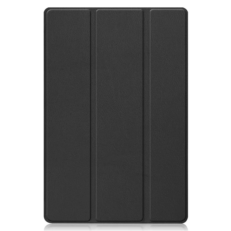 For Honor Pad V8 Tri-fold Stand Tablet Case PU Leather Full Protective Cover with Auto Sleep / Wake - Schwarz
