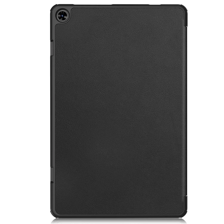 Per Teclast T50 Tri-fold Stand Shell Auto Sleep / Wake Tablet Case PU Leather Full Protective Cover - Nero