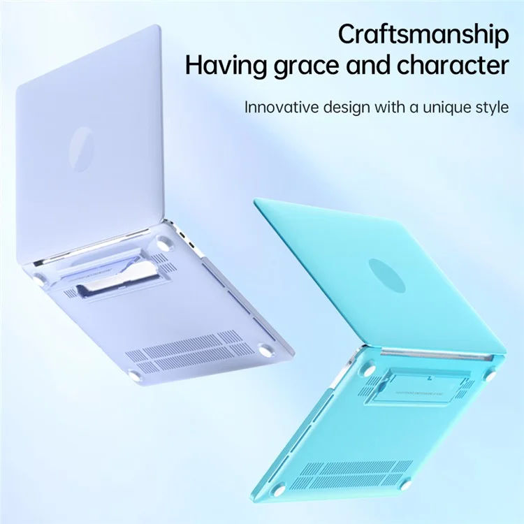 Housse d'ordinateur portable pour MacBook Pro 13 pouces (2016) A1706 A1708 / (2018) A1989 / (2019) A2159 / (2020) / (2022) A2289 A2251 A2338 - Violet