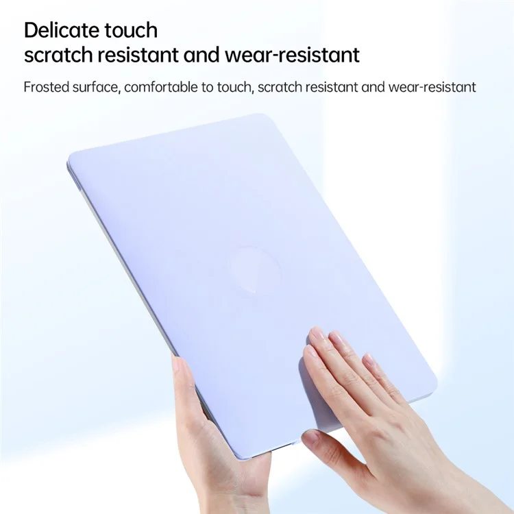 Housse d'ordinateur portable pour MacBook Pro 13 pouces (2016) A1706 A1708 / (2018) A1989 / (2019) A2159 / (2020) / (2022) A2289 A2251 A2338 - Violet