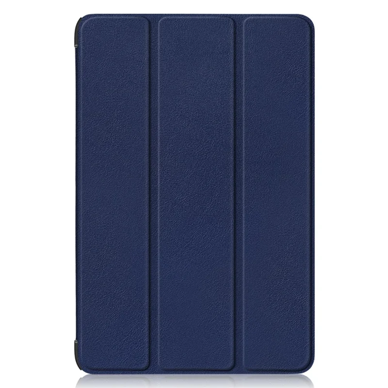 For Huawei MatePad 11 (2023) Tri-fold Stand Tablet Case PU Leather Tablet Cover with Auto Wake / Sleep - Dark Blue