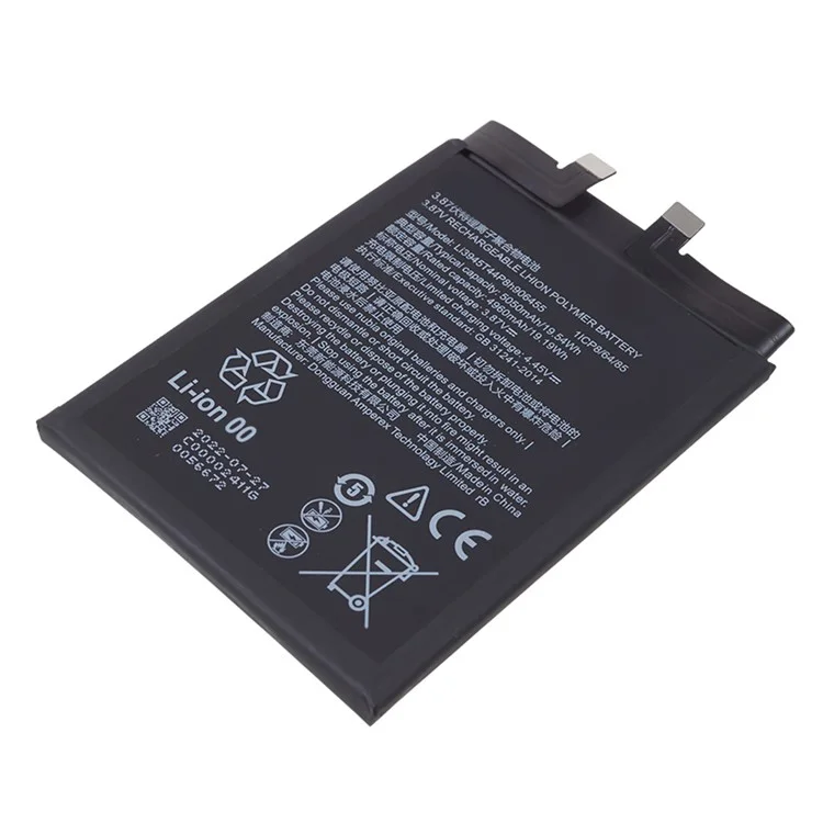 Para ZTE nubia Red Magic 6 3.85V 4960mAh Bateria Recarregável de Polímero de Lítio Peça de Montagem (Codificação: LI3945T44P8H906455)