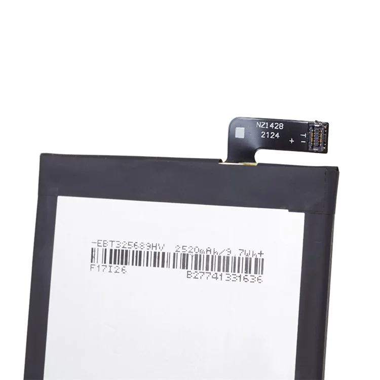 For Sharp Aquos R Compact 3.85V 2500mAh Li-ion Battery Assembly Part (Encode: UBATIA284AFN2) (without Logo)