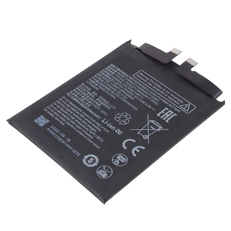 Pour le Voyage ZTE 40 Pro + 5G 3,85v 4430mAh Part D'assemblage Li-polymère Rechargeable (Encode: LI3844T45P8H906646)