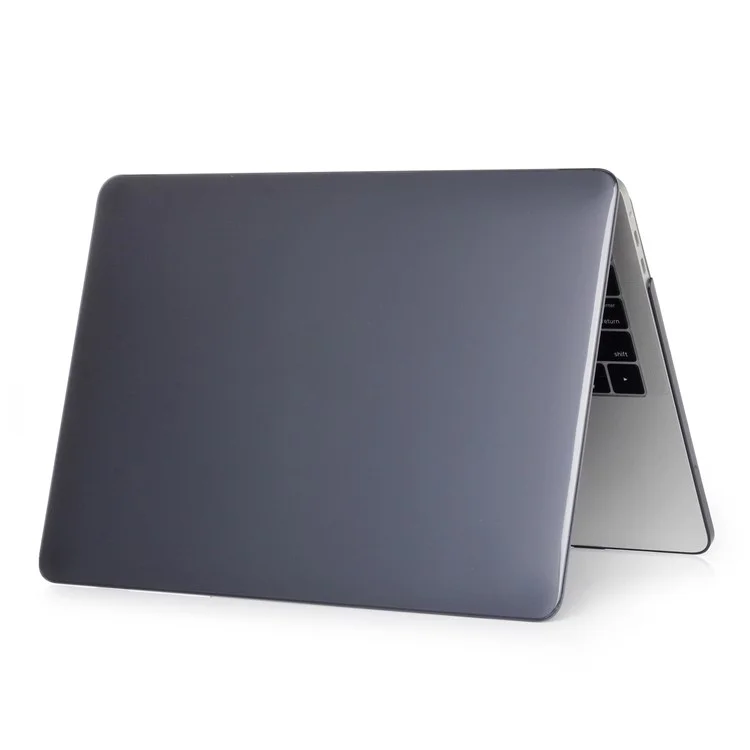 Per Macbook Air 15 pollici (2023) M2 A2941 / (2024) A3114 M3 Custodia per laptop in PC rigido trasparente e protettiva - Nero