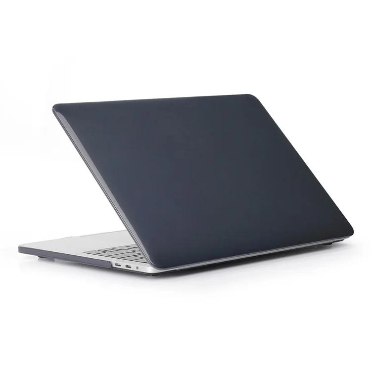 Per Macbook Air 15 pollici (2023) M2 A2941 / (2024) A3114 M3 Custodia per laptop in PC rigido trasparente e protettiva - Nero