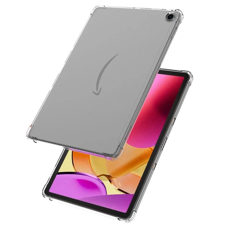 TPU Tablet Case for Amazon Fire Max 11 , Reinforced Corners Transparent Anti-drop Tablet Cover