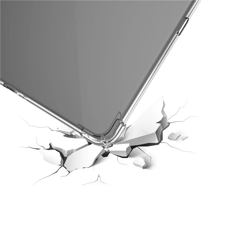 TPU Tablet Case for Amazon Fire Max 11 , Reinforced Corners Transparent Anti-drop Tablet Cover