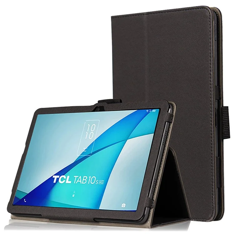 Funda de Tablet de Piel de PU para TCL NxtPaper 10s, Funda Protectora de Tacto Suave con Soporte de Pie