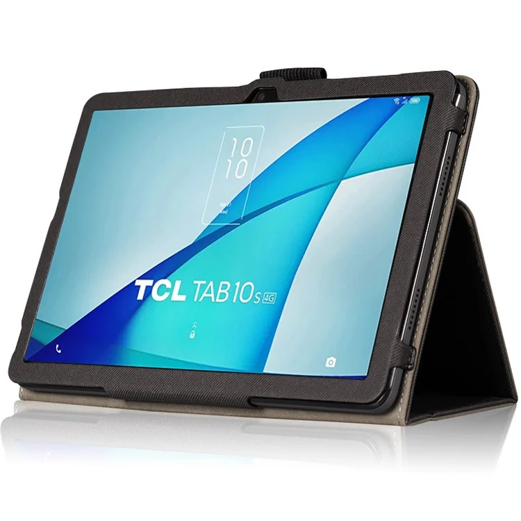 Funda de Tablet de Piel de PU para TCL NxtPaper 10s, Funda Protectora de Tacto Suave con Soporte de Pie