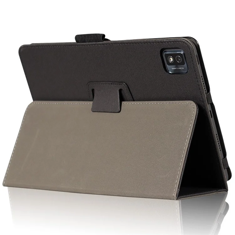 Funda de Tablet de Piel de PU para TCL NxtPaper 10s, Funda Protectora de Tacto Suave con Soporte de Pie